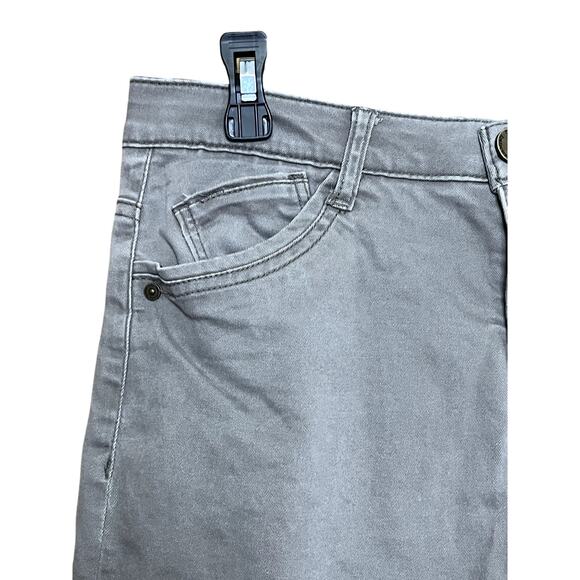 Democracy "Ab" Technology 5 Pocket Shorts‎ Womens size 6 Brown Cotton Spandex - Picture 2 of 7